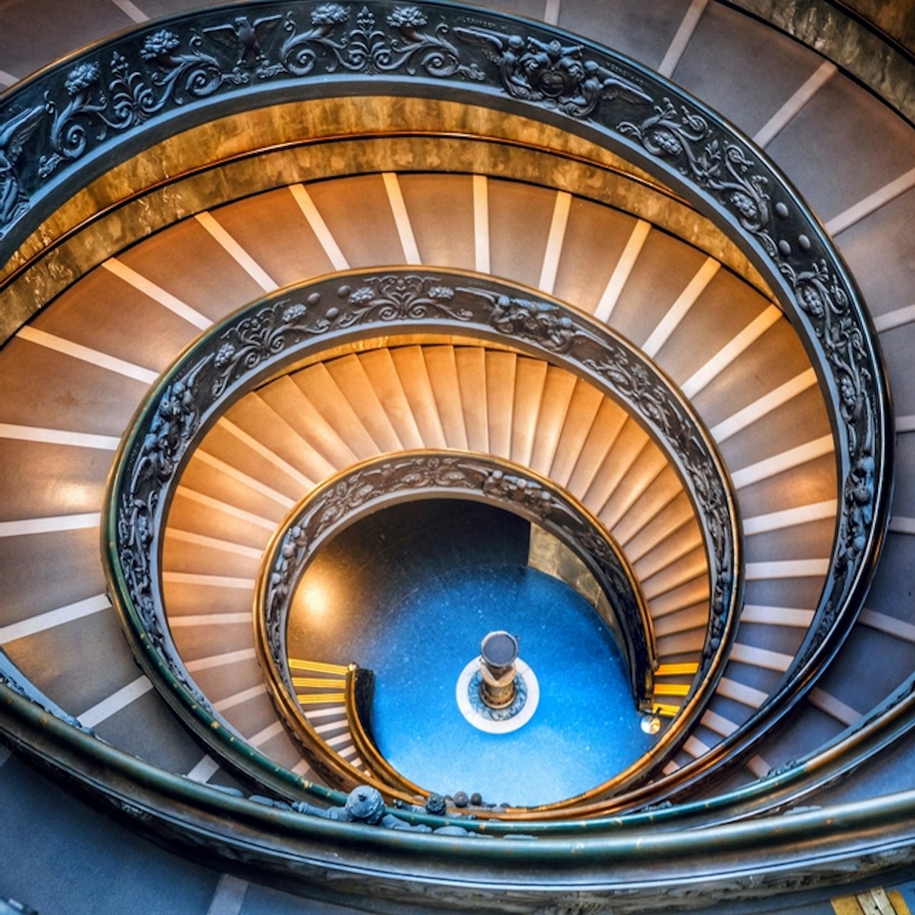 Escalier en colimaçon des Musées du Vatican